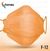 FFP2 MASKE FISCHFORM ORANGE F-12 - 10 Stück