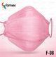 FFP2 MASKE FISCHFORM HELLROSA F-08 - 10 Stück